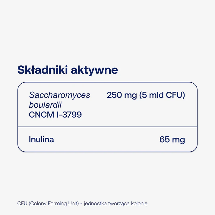 BICAPS Entero Formeds 6 mld CFU Saccharomyces Boulardii 60 kapsułek Czysty Skład — miniatura 2