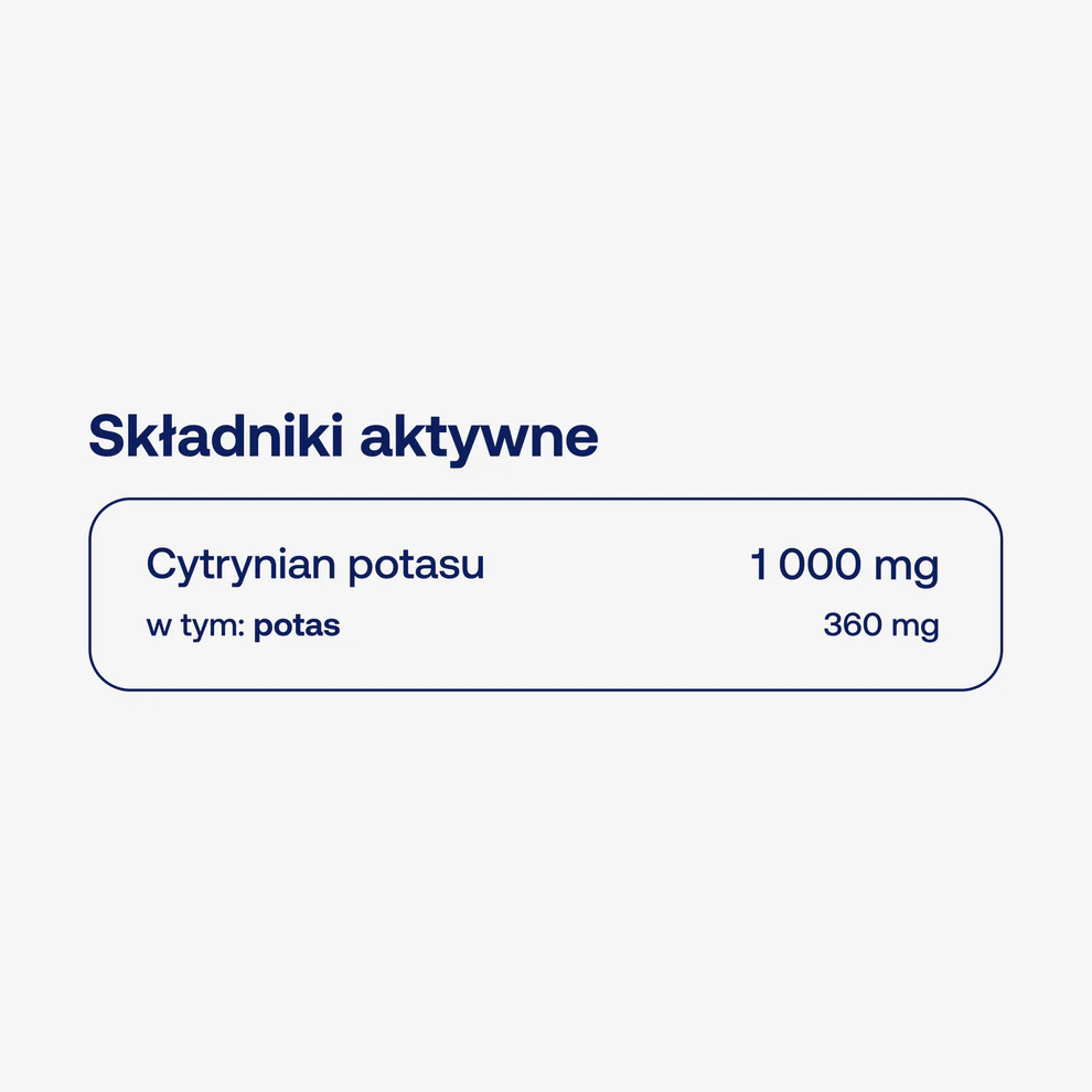 BICAPS POTASSIUM - Cytrynian Potasu 360 mg - 60 kapsułek - ForMeds — miniatura 2