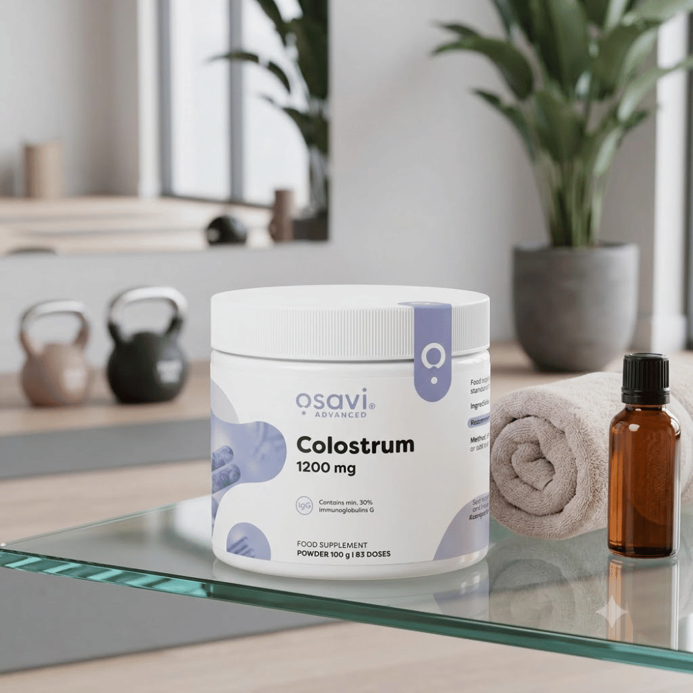 Colostrum Immuno 1200 mg Osavi Siara Odporność Jelita Proszek 100 g — miniatura 7