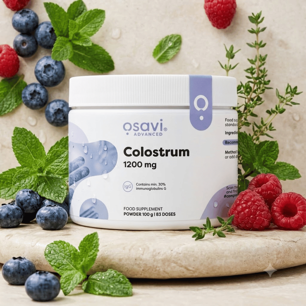 Colostrum Immuno 1200 mg Osavi Siara Odporność Jelita Proszek 100 g — miniatura 6