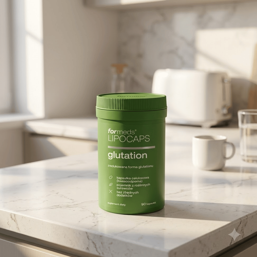 Glutation Liposomalny 300 mg - 90 Kapsułek WEGE - Formeds LIPOCAPS - Silny Antyoksydant, Detoks — miniatura 6