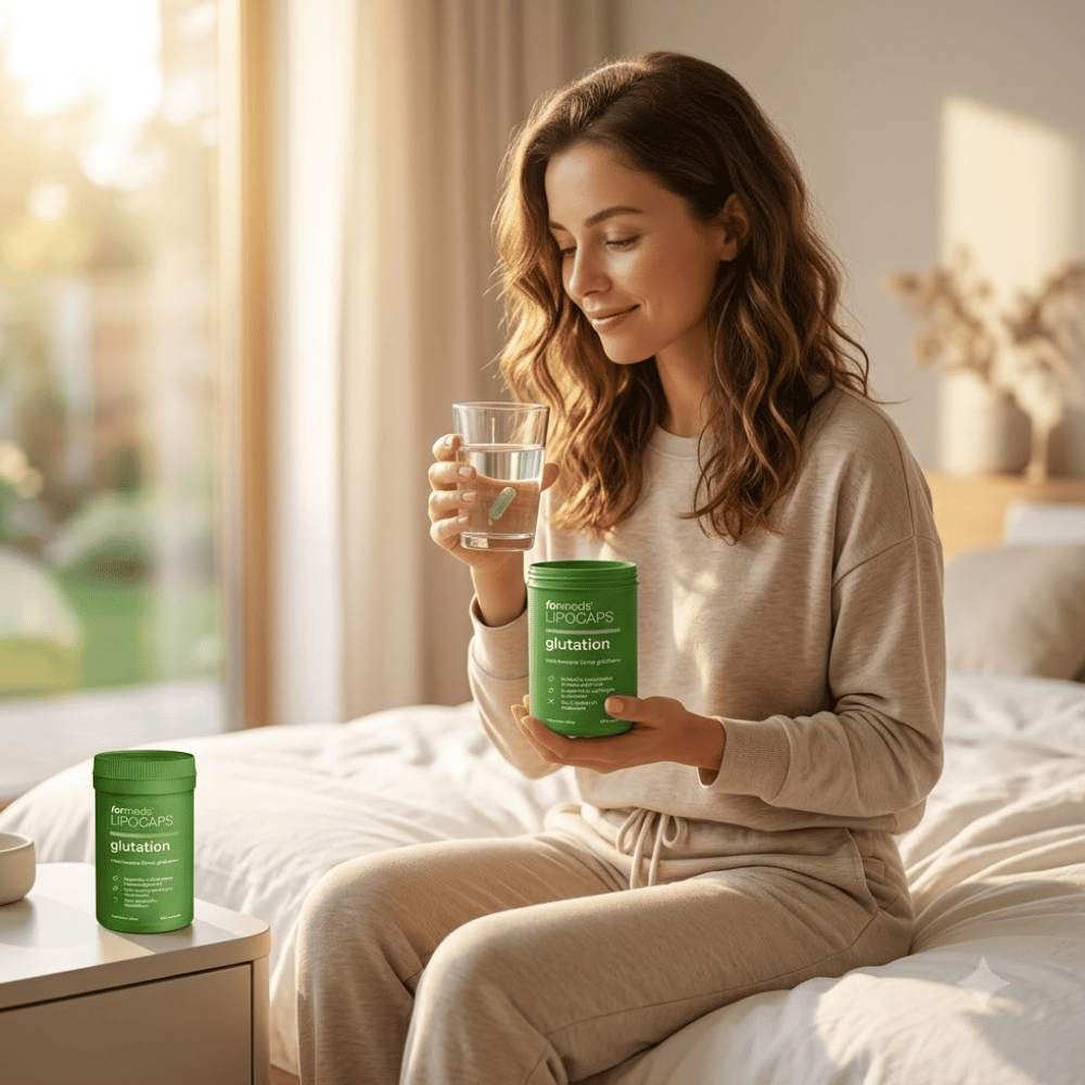 Glutation Liposomalny 300 mg - 90 Kapsułek WEGE - Formeds LIPOCAPS - Silny Antyoksydant, Detoks — miniatura 9