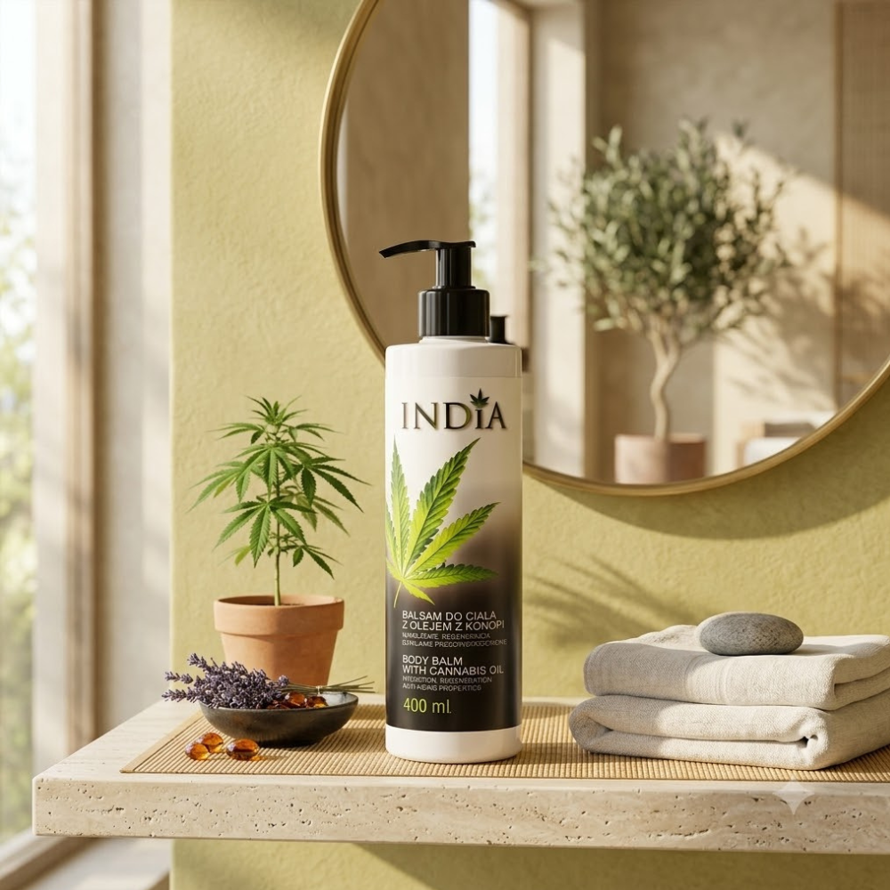 Balsam do ciała z olejem konopnym - głębokie i intensywne nawilżenie (400 ml) — miniatura 5