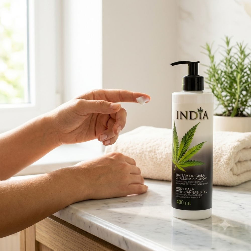 Balsam do ciała z olejem konopnym - głębokie i intensywne nawilżenie (400 ml) — miniatura 6