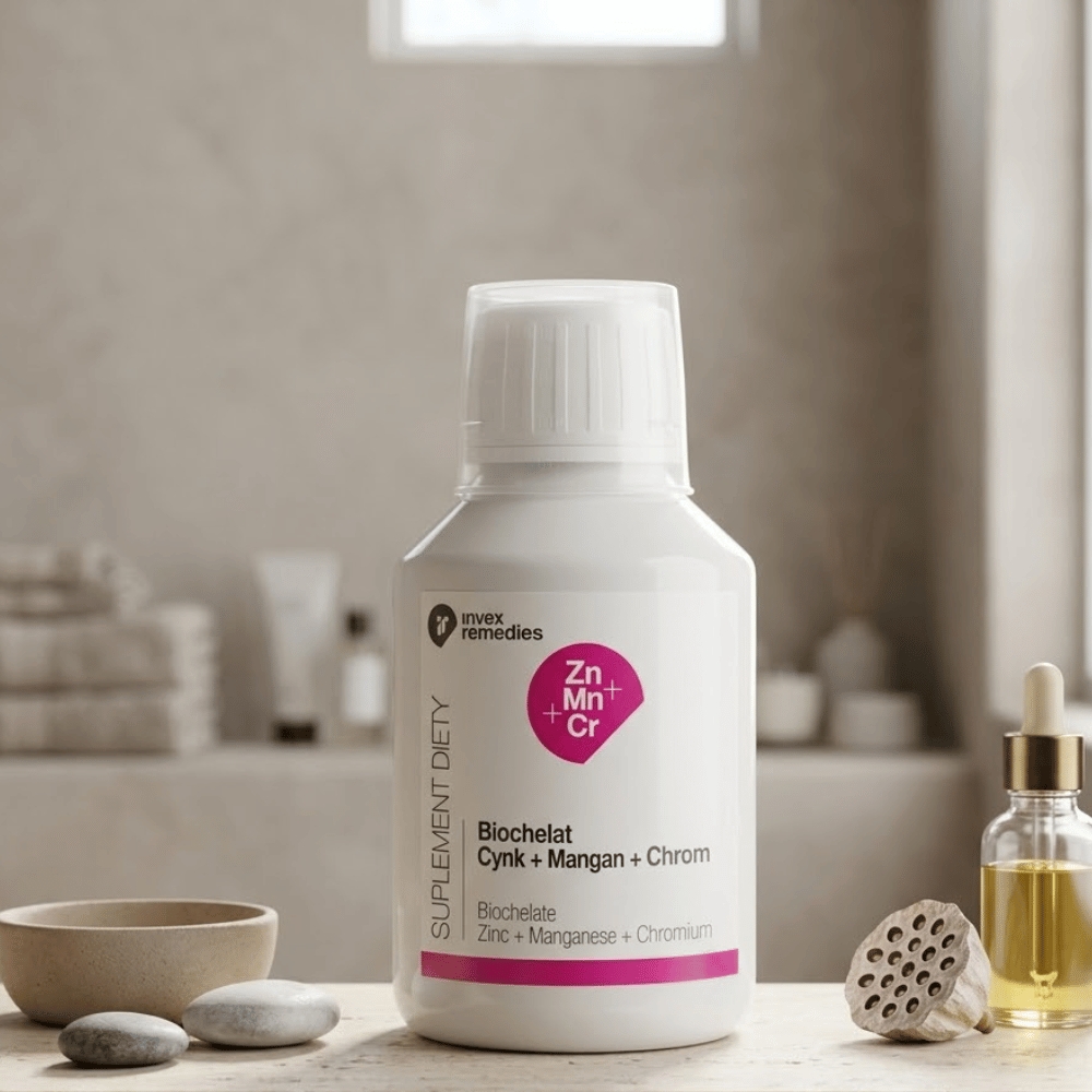 Biochelat Cynk+Mangan+Chrom Invex Remedies 150 ml – Płyn — miniatura 4
