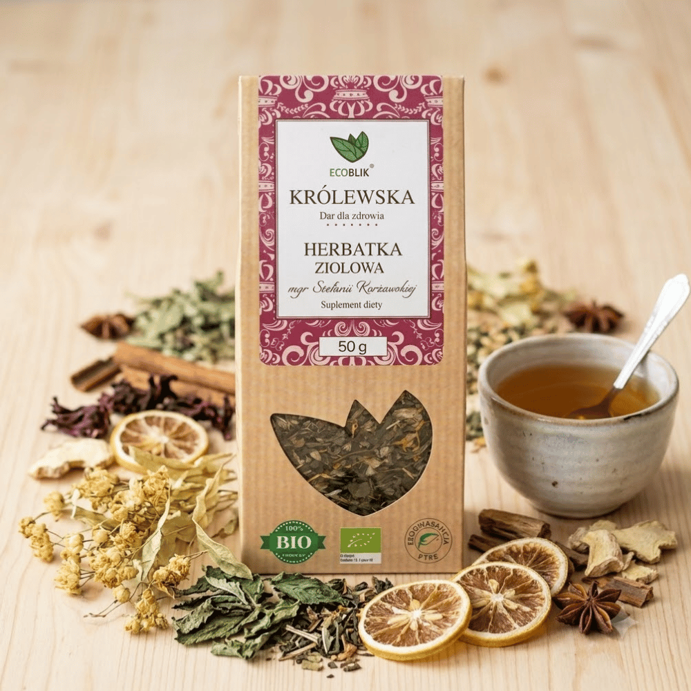 Herbatka Królewska BIO – Krwiotwórcza, Głęboka Regeneracja i Wzmocnienie (50g) | EcoBlik — miniatura 3