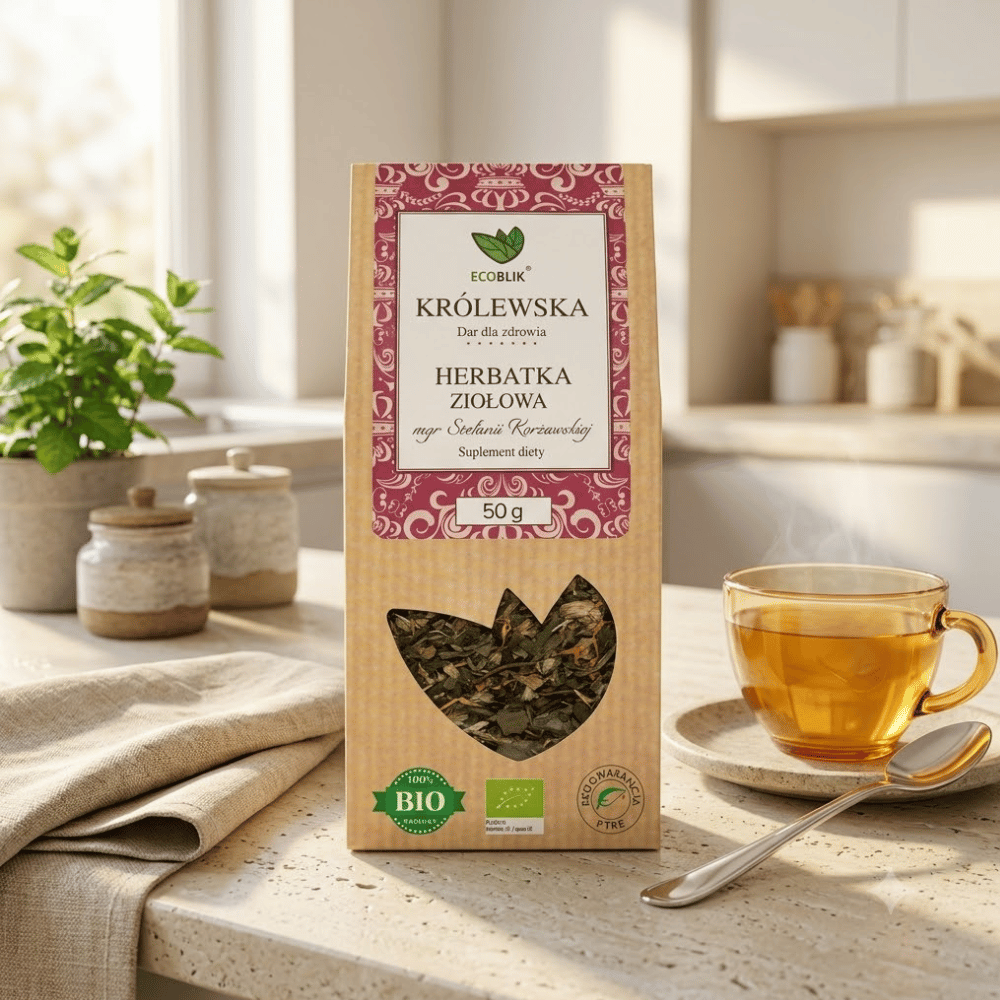 Herbatka Królewska BIO – Krwiotwórcza, Głęboka Regeneracja i Wzmocnienie (50g) | EcoBlik — miniatura 5