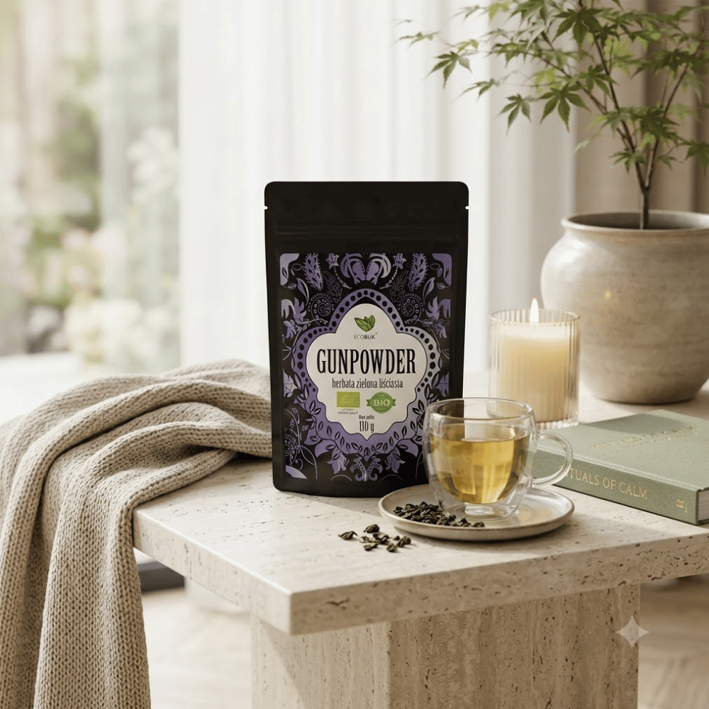 Herbata Czarna Ginger BIO – Ekologiczna, Rozgrzewająca z Imbirem (100g) | EcoBlik — miniatura 2