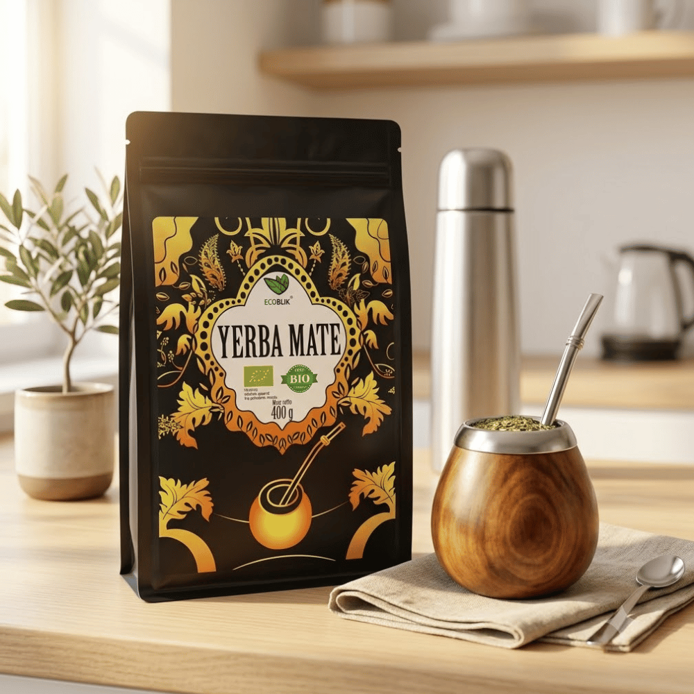 Yerba Mate BIO – Ekologiczne Pobudzenie, Koncentracja i Metabolizm (400g) | EcoBlik — miniatura 2