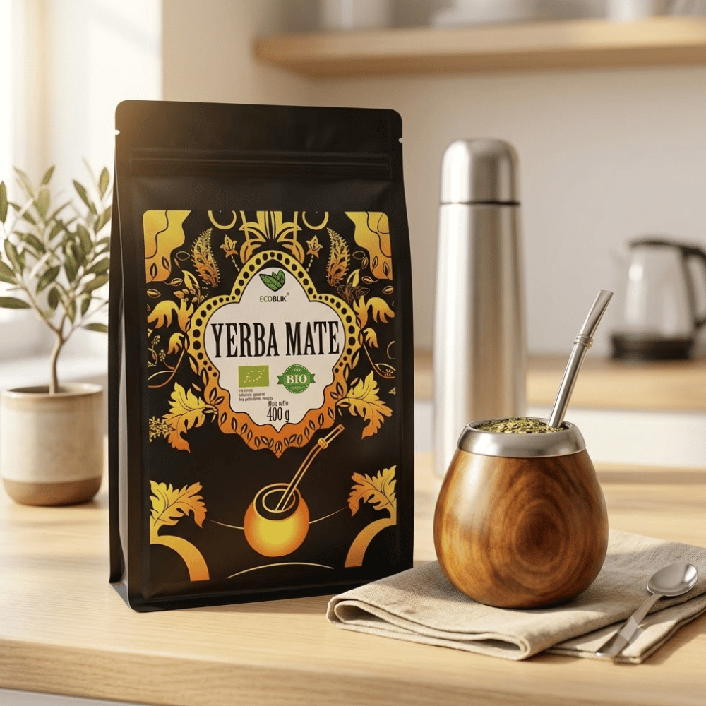 Yerba Mate BIO – Ekologiczne Pobudzenie, Koncentracja i Metabolizm (400g) | EcoBlik — miniatura 4