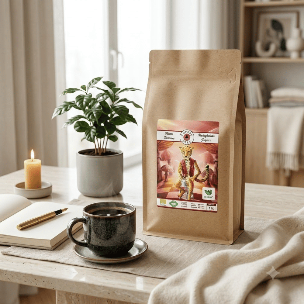 Kawa Ziarnista Meksykański Jaguar BIO – Dzika Energia, Focus i Wsparcie Metabolizmu 1kg | EcoBlik — miniatura 5