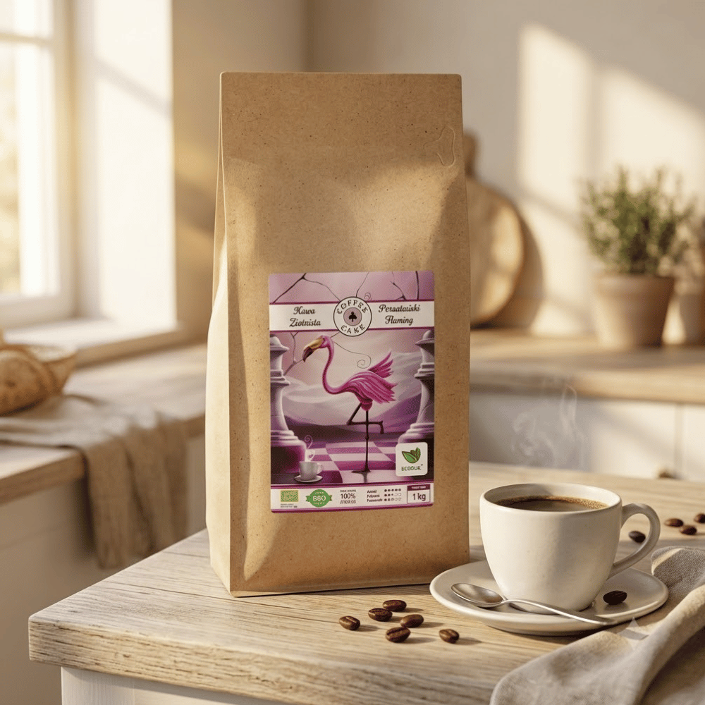 Kawa Ziarnista Peruwiański Flaming BIO – Zbalansowana Energia, Harmonijny Smak i Detoks 1kg | EcoBlik — miniatura 2