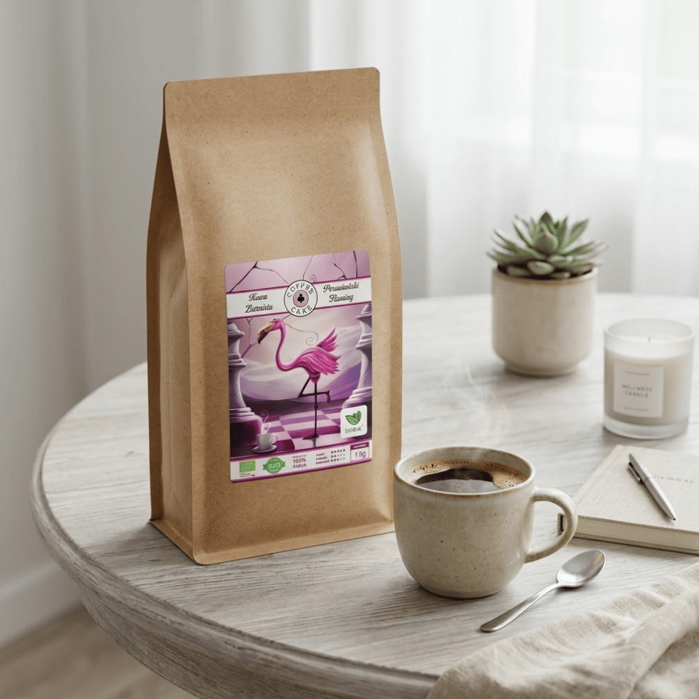 Kawa Ziarnista Peruwiański Flaming BIO – Zbalansowana Energia, Harmonijny Smak i Detoks 1kg | EcoBlik — miniatura 5