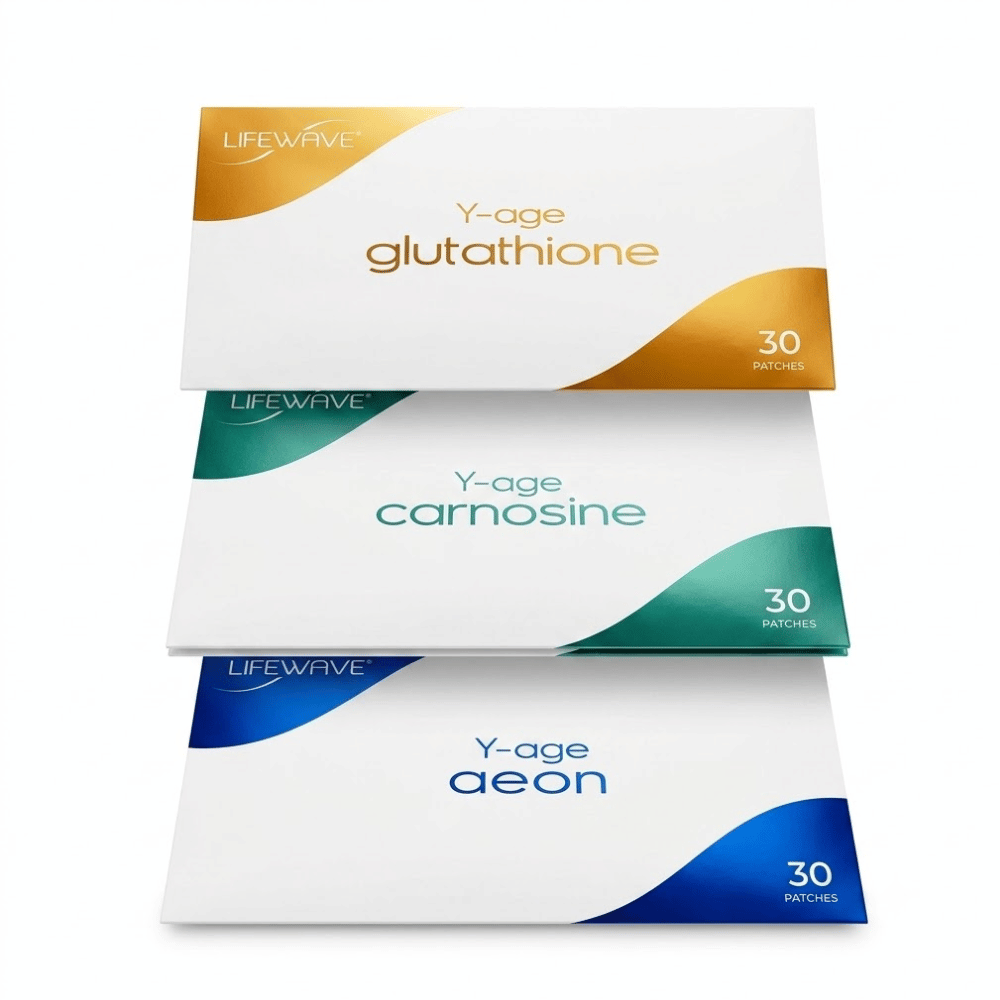 Oryginalny Zestaw Systemu Y-Age LifeWave – Kompleksowe Odmłodzenie, Detoks i Anty-Stres (3x30 szt.) — miniatura 2