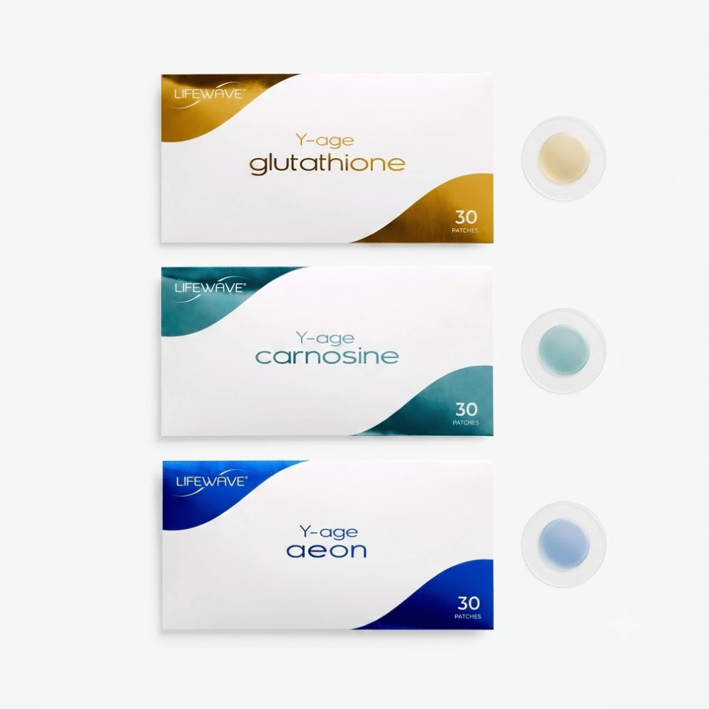 Oryginalny Zestaw Systemu Y-Age LifeWave – Kompleksowe Odmłodzenie, Detoks i Anty-Stres (3x30 szt.) — miniatura 4