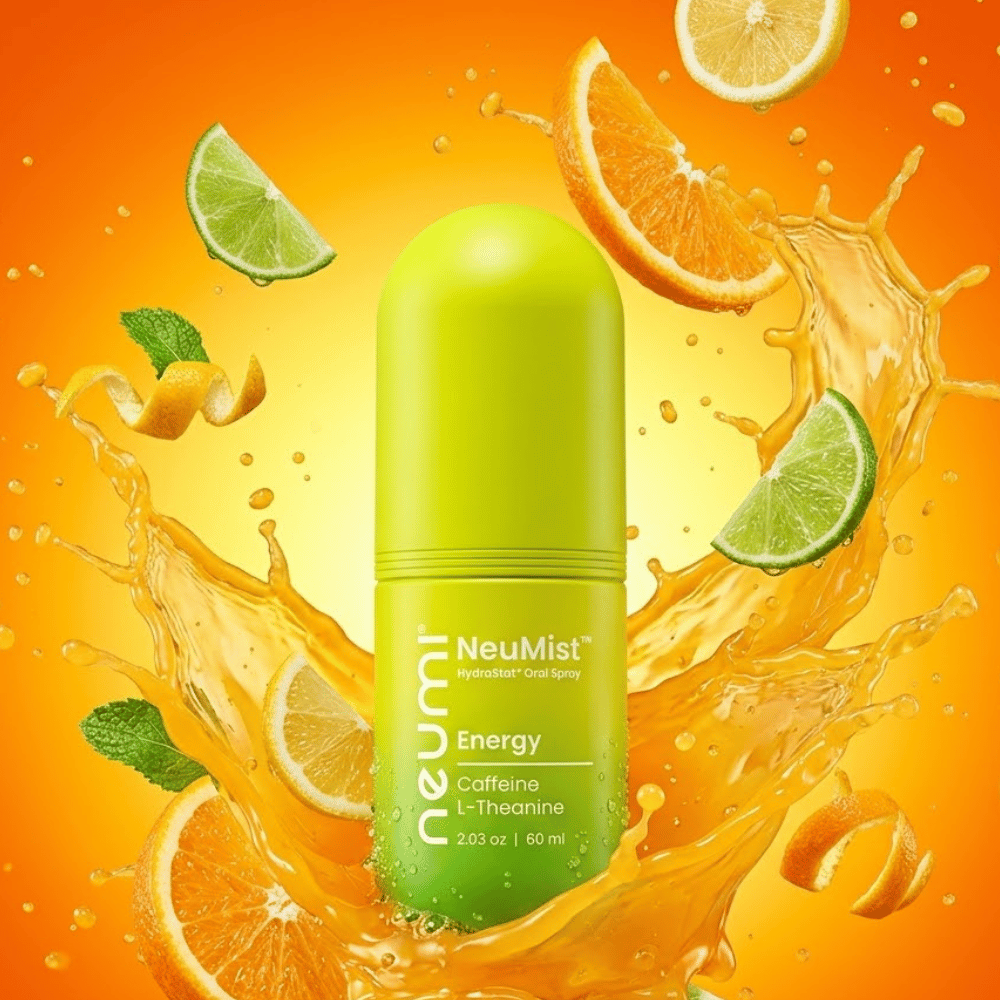 Neumi NeuMist™ Energy 60 ml – Nano-Mgiełka w Sprayu (Kofeina + L-Teanina + Tauryna) na Czystą Energię i Skupienie — miniatura 2