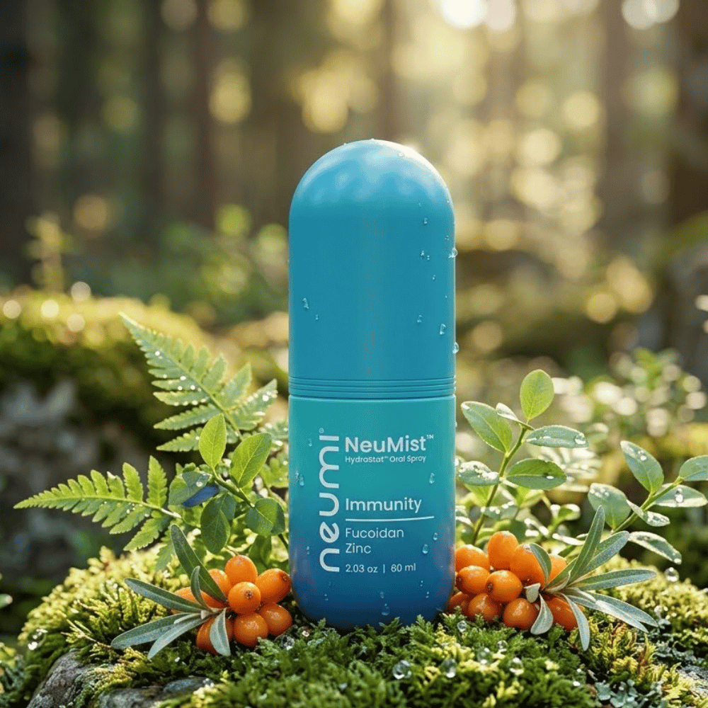 Neumi NeuMist™ Immunity 60 ml – Nano-Mgiełka w Sprayu (Arabinogalaktan + Cynk + Fukoidan) dla Potężnej Ochrony Odpornościowej — miniatura 6
