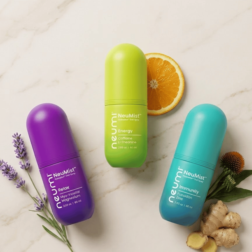 Zestaw Neumi NeuMist™ (Energy + Immunity + Relax) 3 x 60 ml – Kompletny 24-Godzinny Nano-Rytuał Zdrowia — miniatura 3