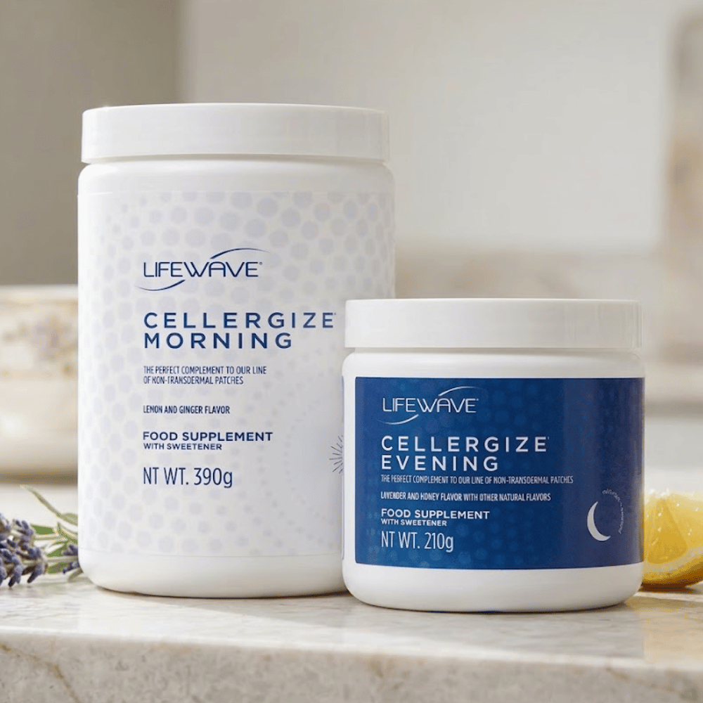 LifeWave Cellergize™ Duo – Całodobowy System Rewitalizacji Komórkowej (Morning + Evening) — miniatura 2