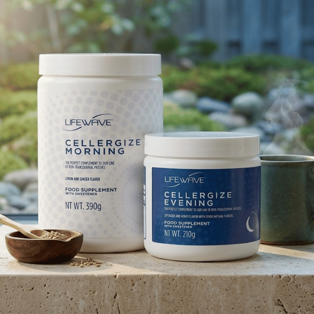 LifeWave Cellergize™ Duo – Całodobowy System Rewitalizacji Komórkowej (Morning + Evening) — miniatura 3