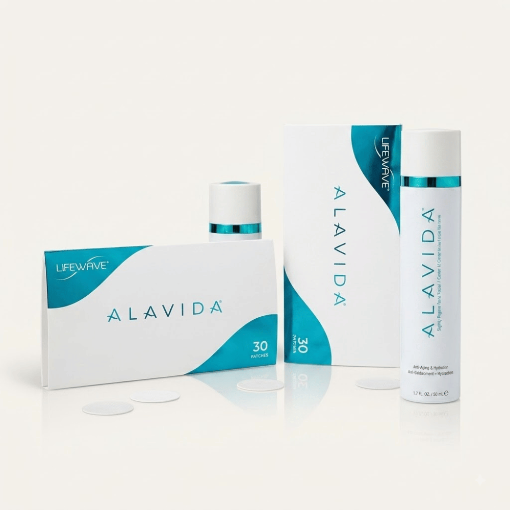 LifeWave Alavida™ Regenerating Trio – Zestaw Kosmetyków na Dzień i na Noc + 2 Opakowania Plastrów Fototerapeutycznych — miniatura 2