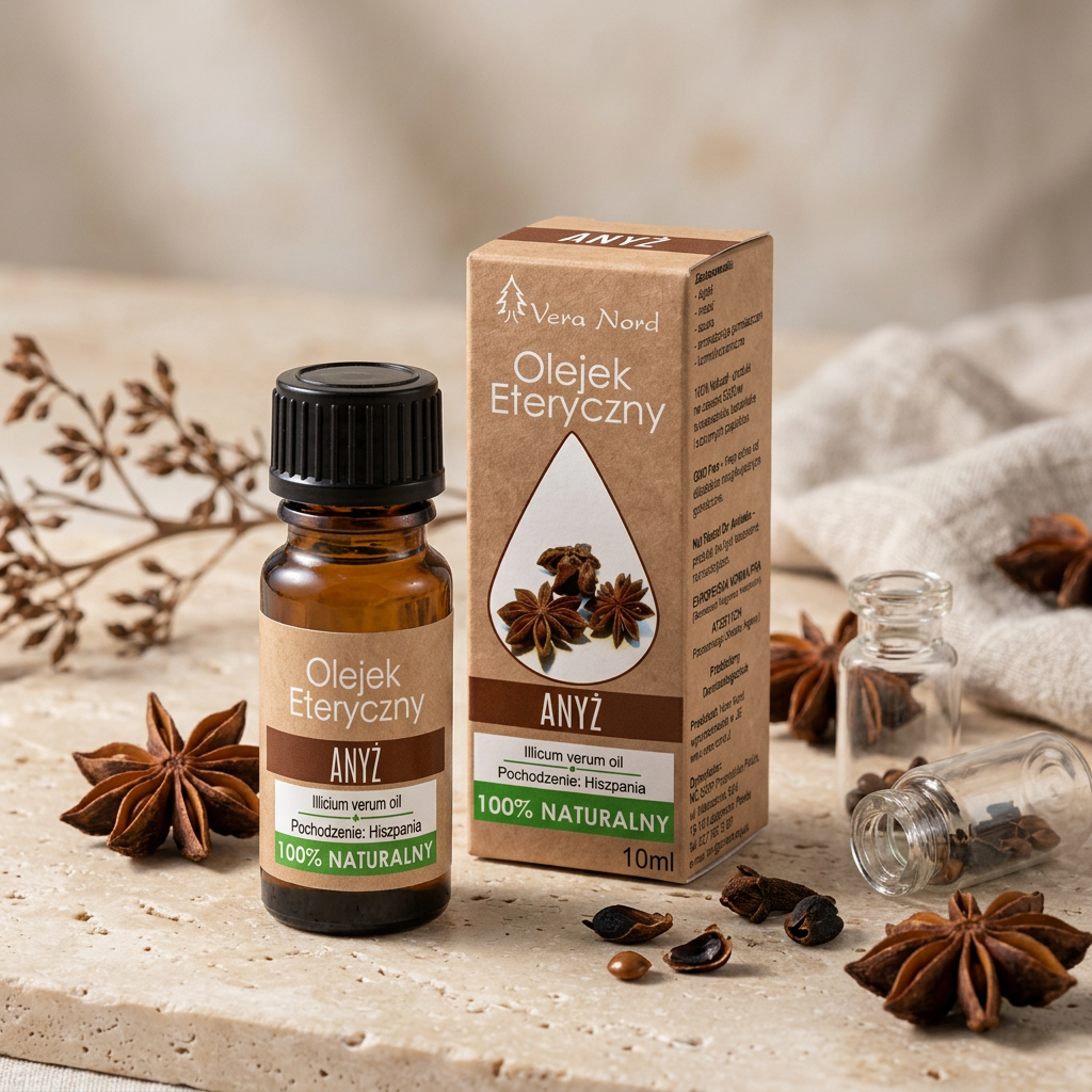 100% Naturalny Olejek Eteryczny – Anyż (Vera Nord, 10 ml) — miniatura 5