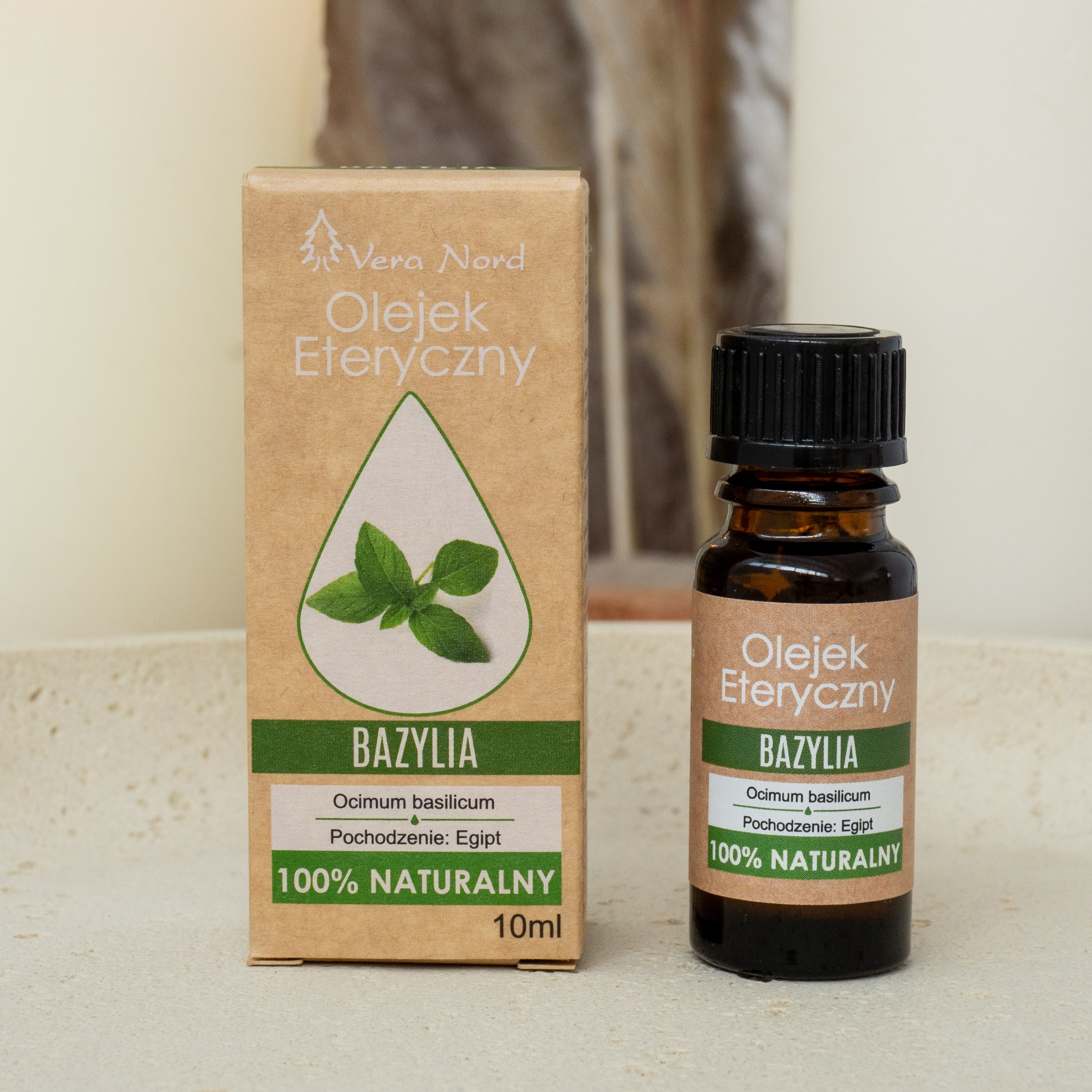 100% Naturalny Olejek Eteryczny – Bazylia (Vera Nord, 10 ml) — miniatura 4