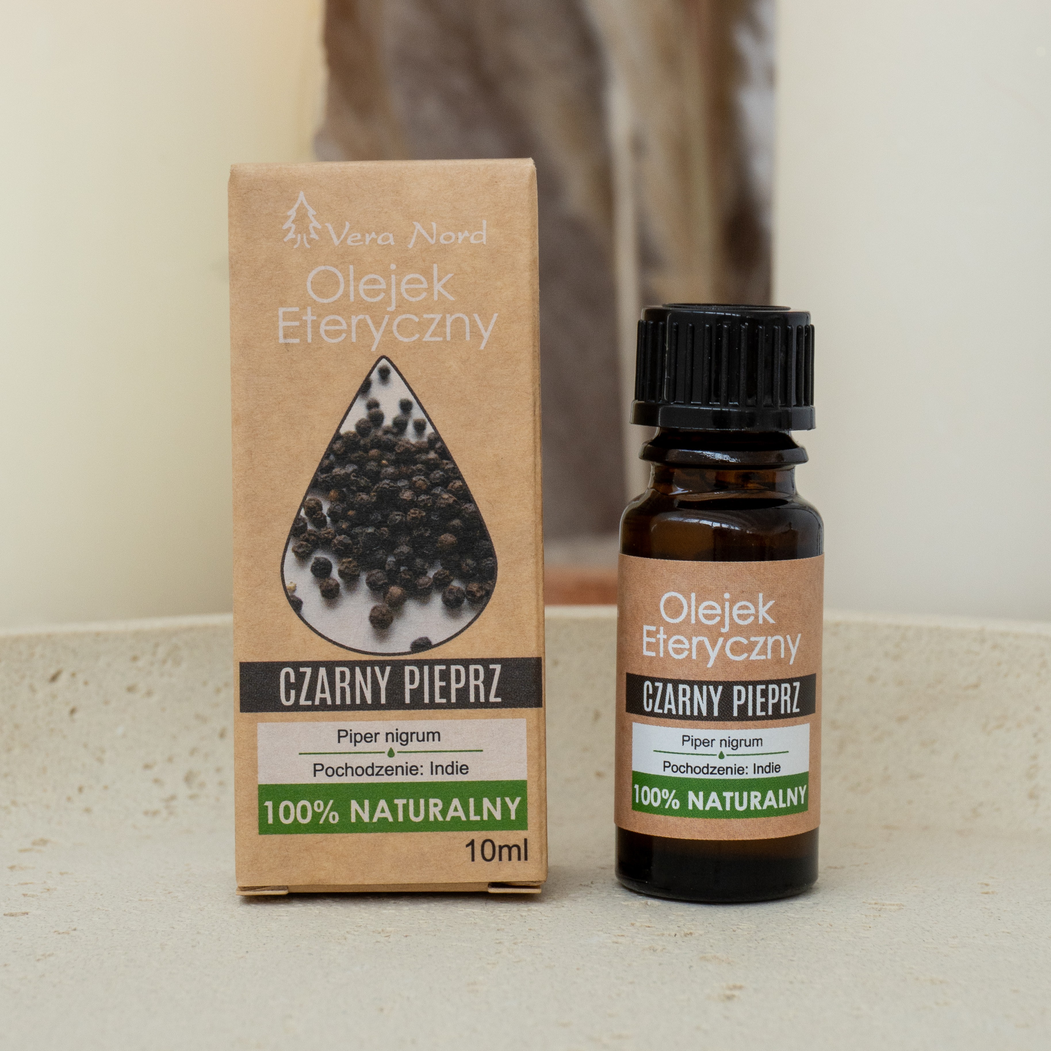 100% Naturalny Olejek Eteryczny – Czarny Pieprz (Vera Nord, 10 ml) — miniatura 4