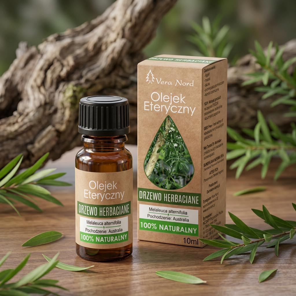 100% Naturalny Olejek Eteryczny – Drzewo Herbaciane (Vera Nord, 10 ml) — miniatura 5