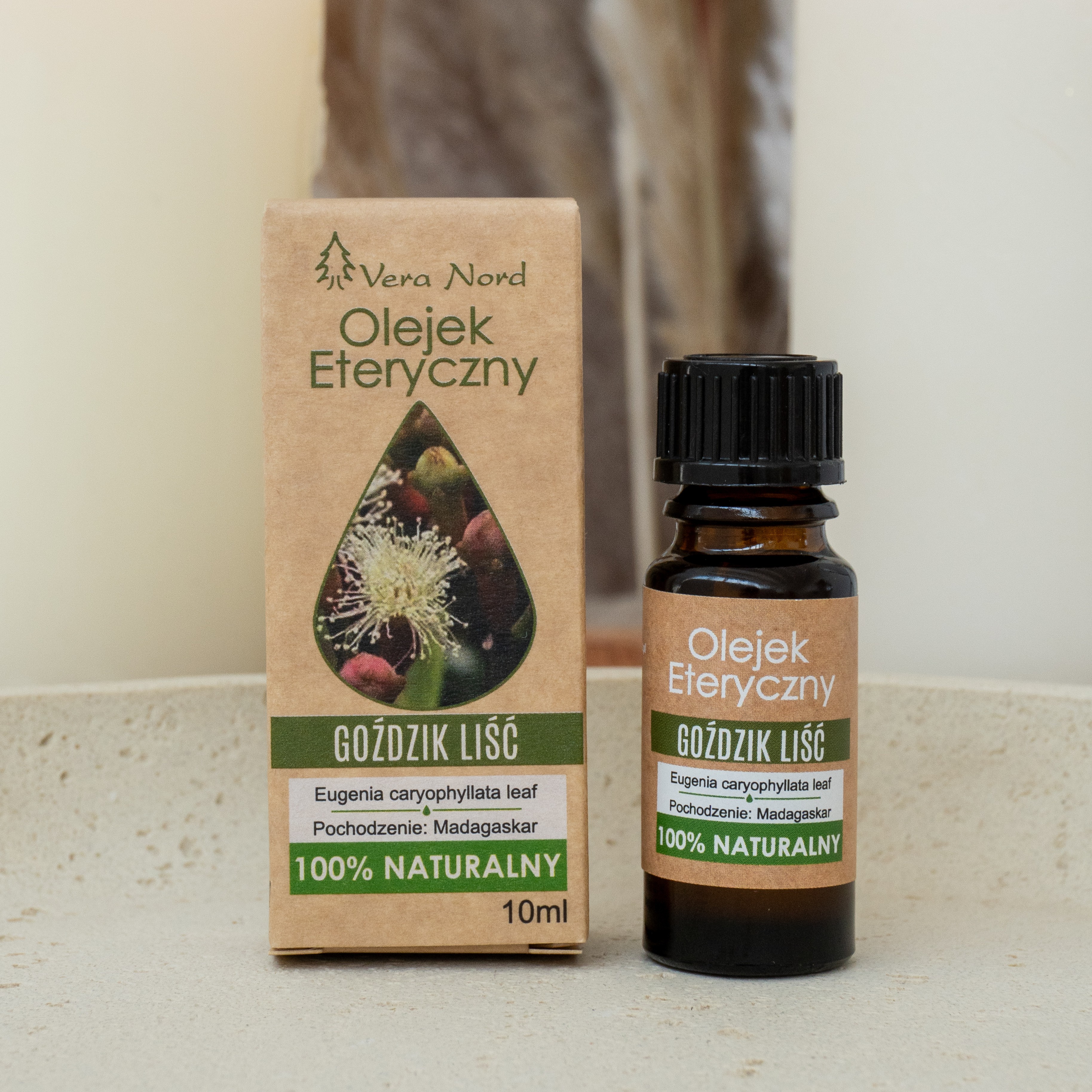 100% Naturalny Olejek Eteryczny – Goździk z Liści (Vera Nord, 10 ml) — miniatura 4