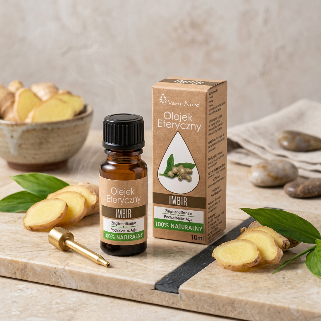 100% Naturalny Olejek Eteryczny – Imbir (Vera Nord, 10 ml) — miniatura 5