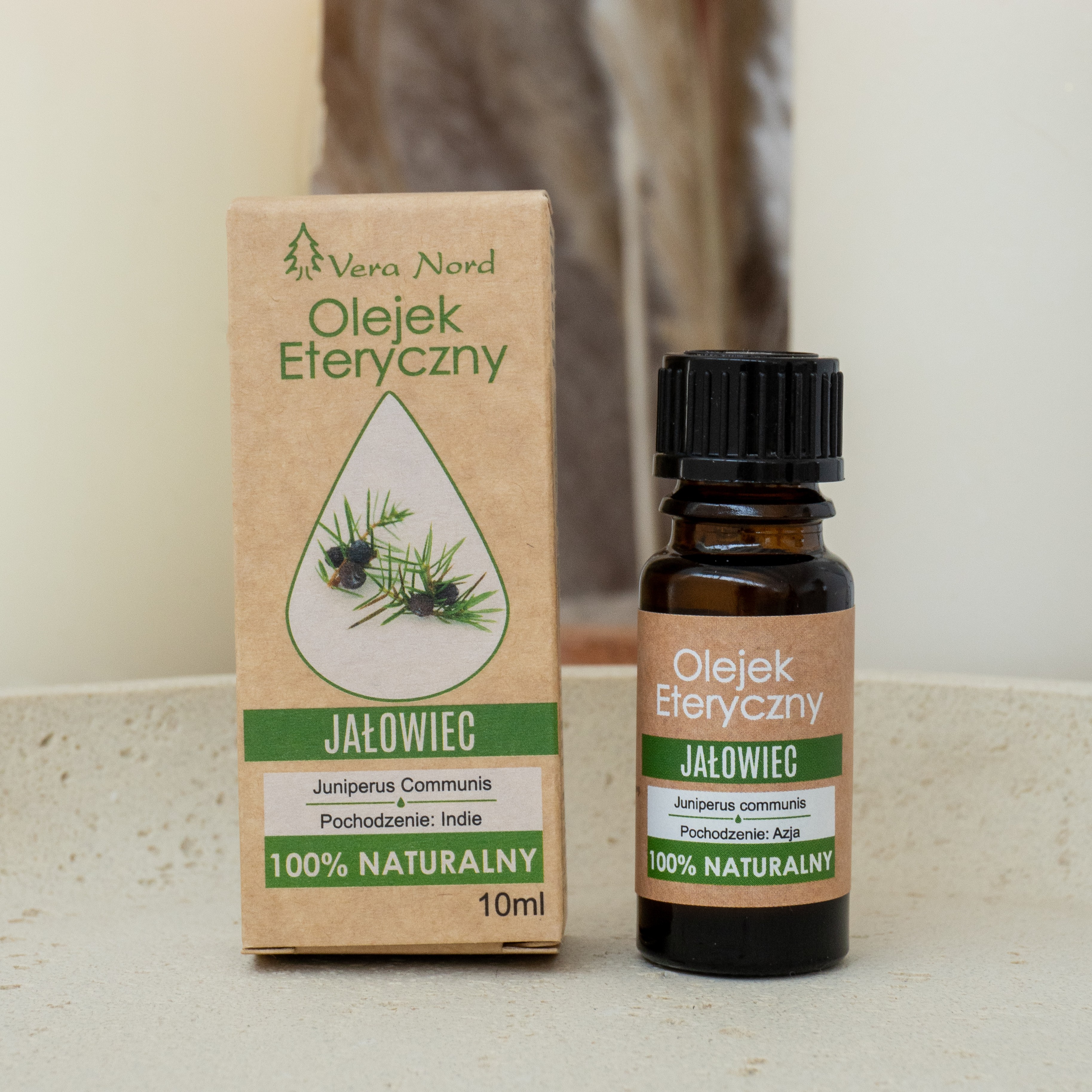 100% Naturalny Olejek Eteryczny – Jałowiec (Vera Nord, 10 ml) — miniatura 4