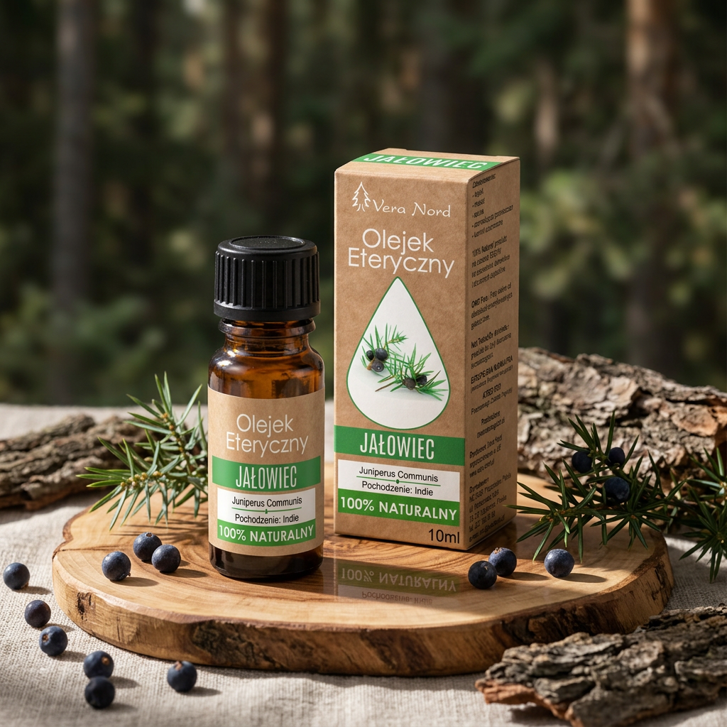 100% Naturalny Olejek Eteryczny – Jałowiec (Vera Nord, 10 ml) — miniatura 5