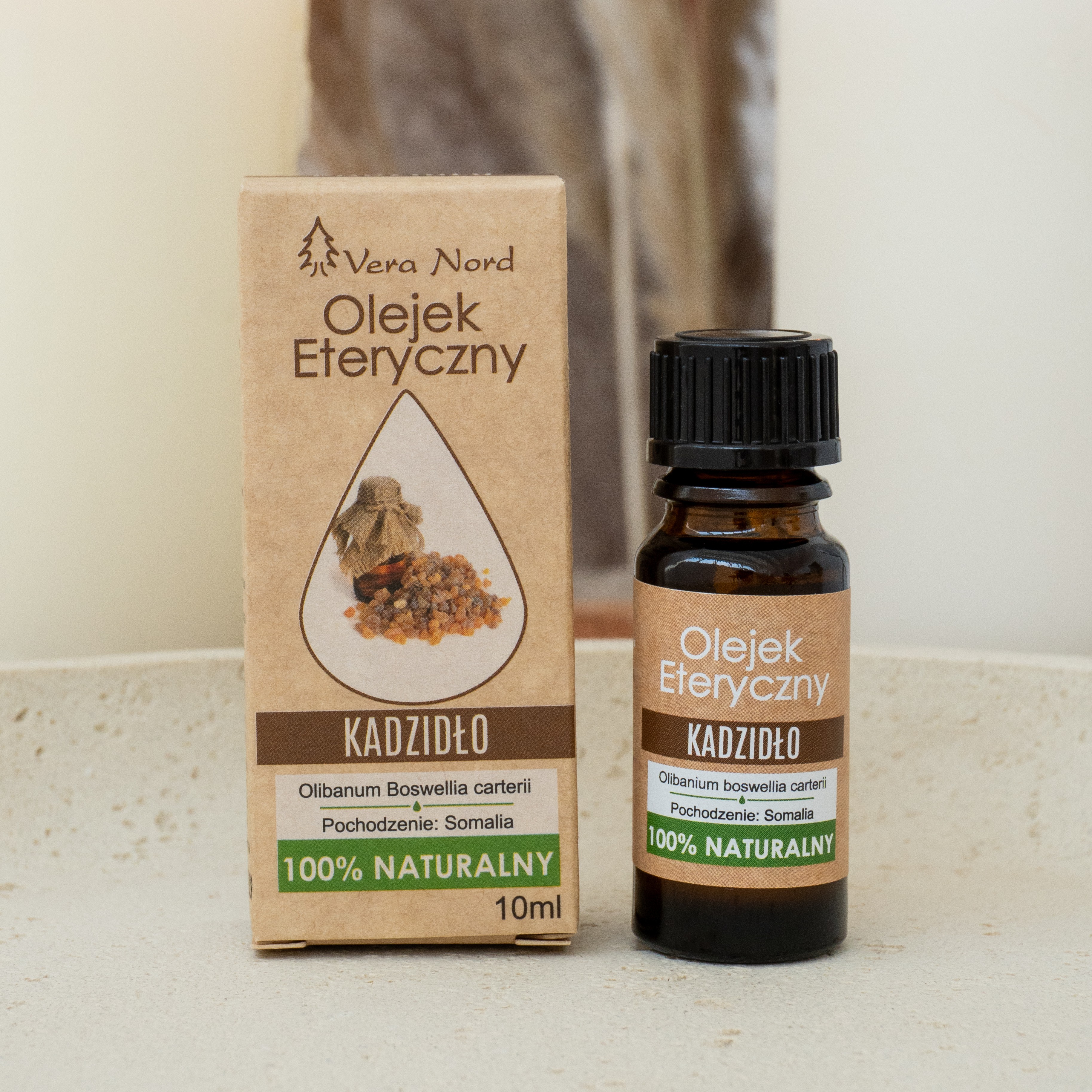 100% Naturalny Olejek Eteryczny – Kadzidło / Kadzidłowiec (Frankincense) (Vera Nord, 10 ml) — miniatura 4