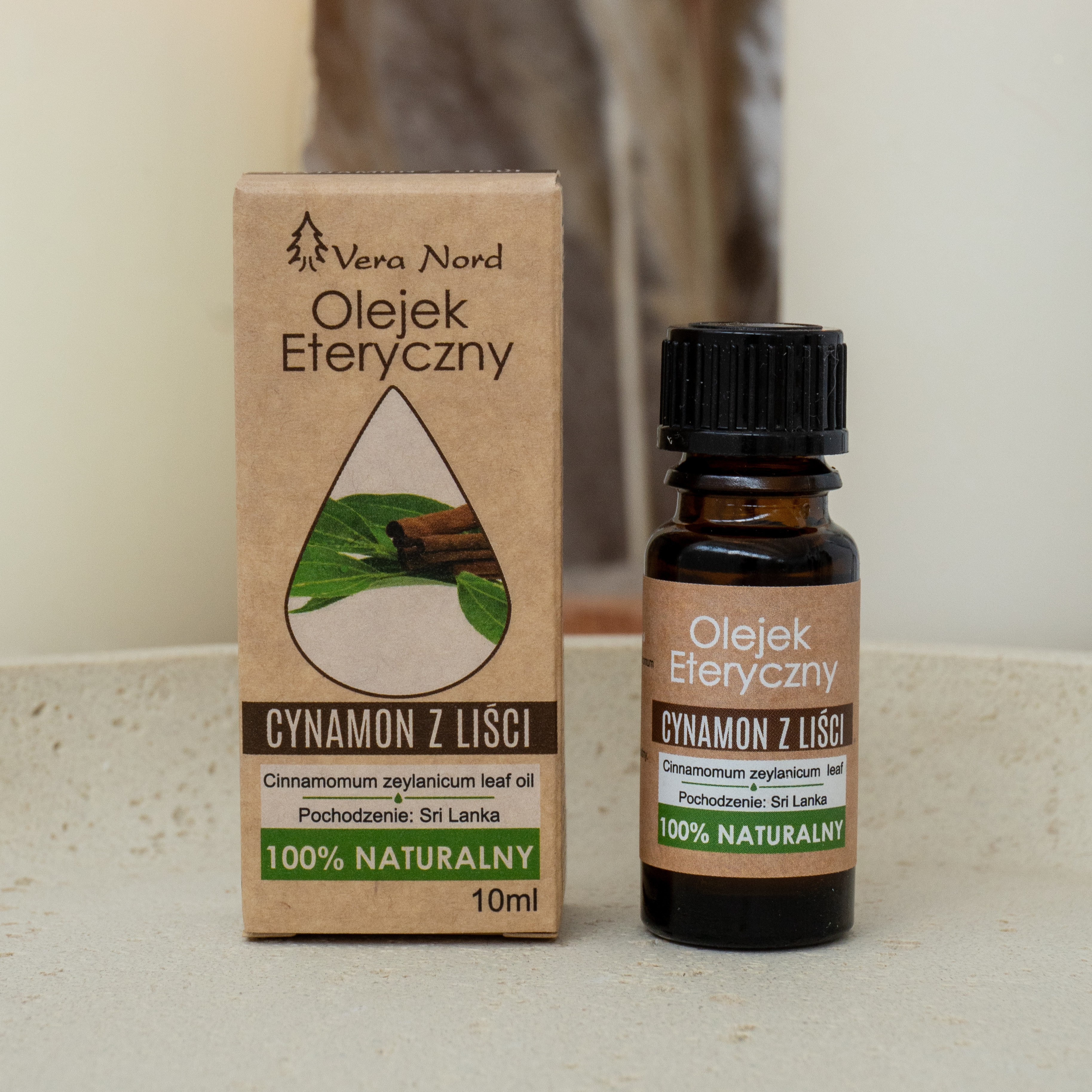 100% Naturalny Olejek Eteryczny – Cynamon z Liści (Vera Nord, 10 ml) — miniatura 4