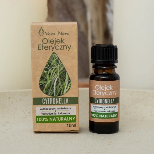 100% Naturalny Olejek Eteryczny – Cytronella (Vera Nord, 10 ml) — miniatura 4