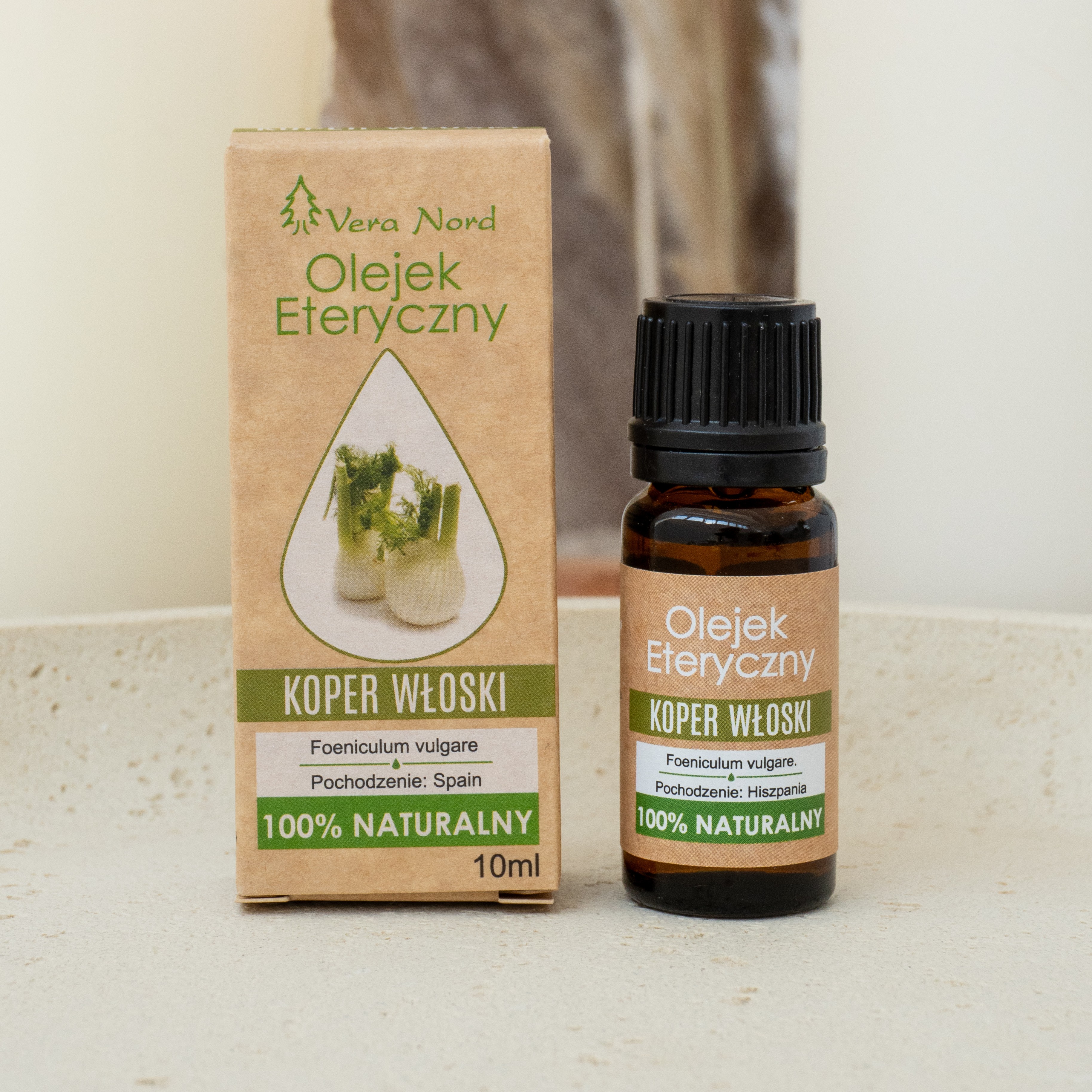 100% Naturalny Olejek Eteryczny – Koper Włoski / Fenkuł (Vera Nord, 10 ml) — miniatura 4