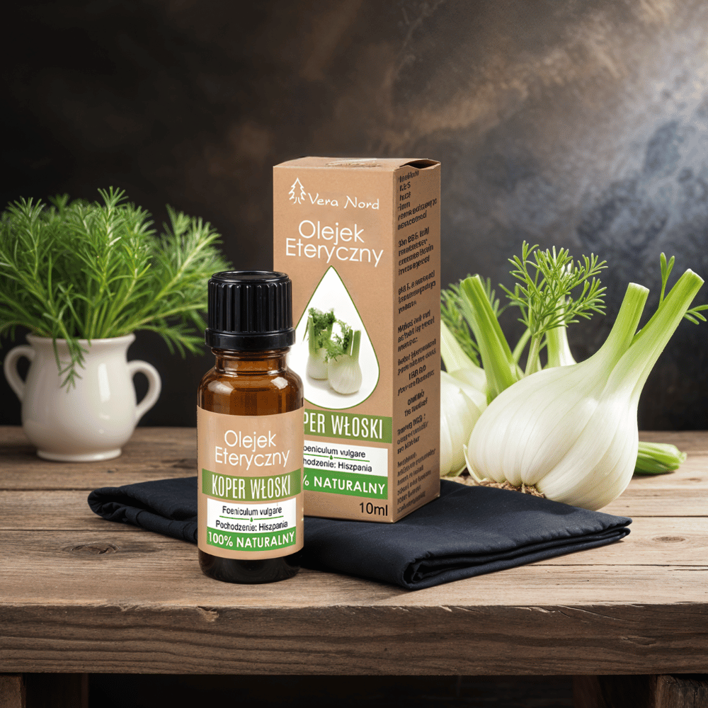 100% Naturalny Olejek Eteryczny – Koper Włoski / Fenkuł (Vera Nord, 10 ml) — miniatura 6