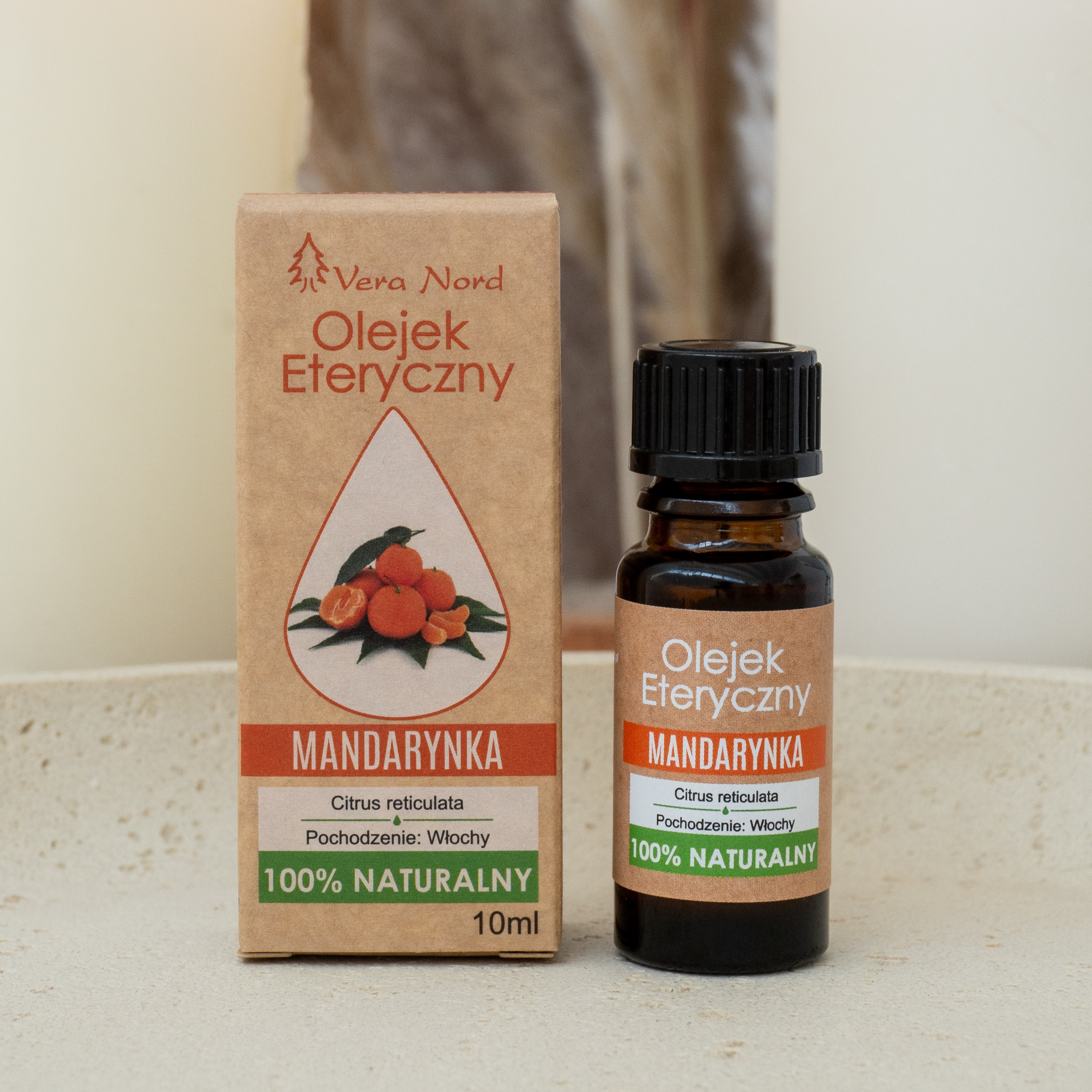 100% Naturalny Olejek Eteryczny – Mandarynka (Vera Nord, 10 ml) — miniatura 4