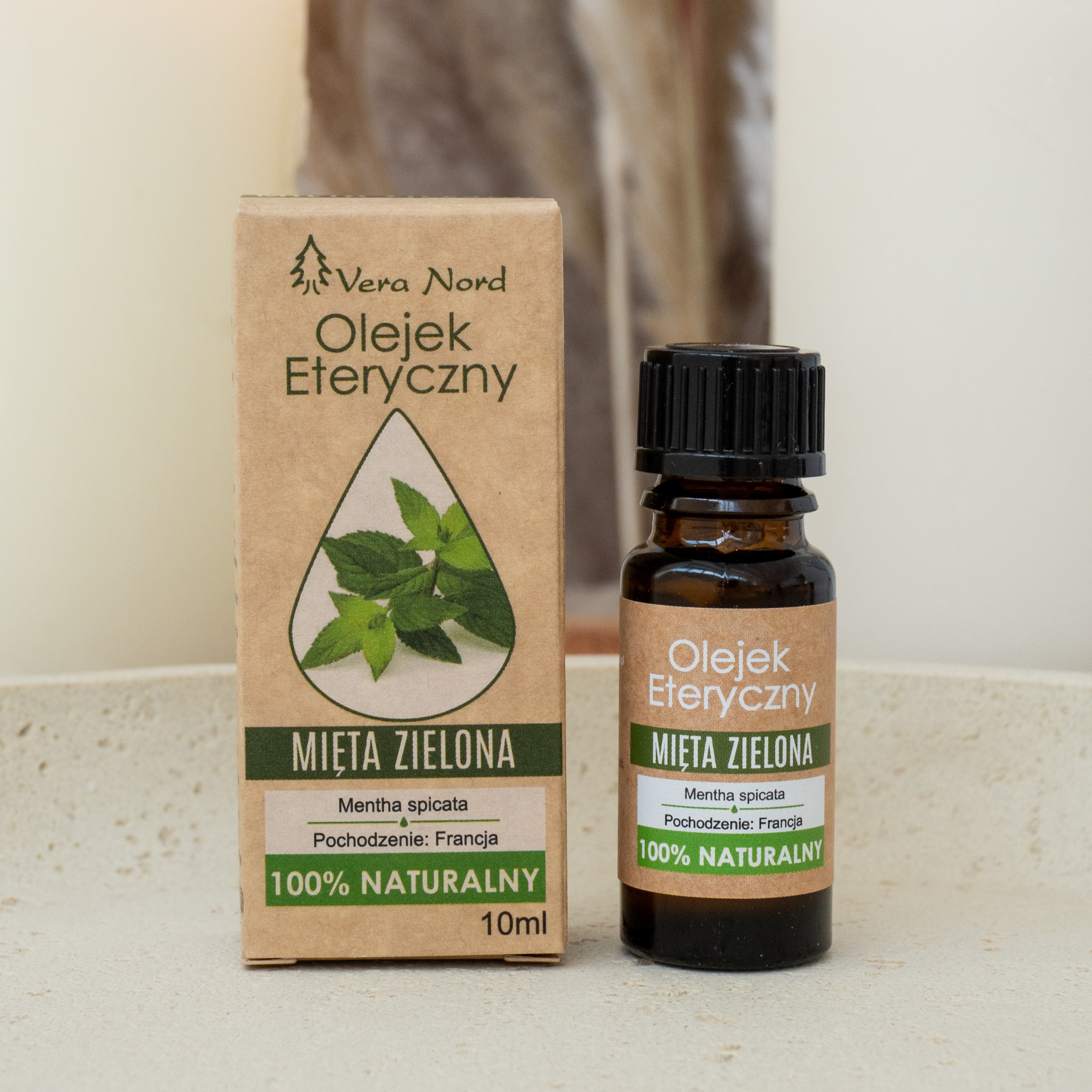 100% Naturalny Olejek Eteryczny – Mięta Zielona / Spearmint (Vera Nord, 10 ml) — miniatura 4