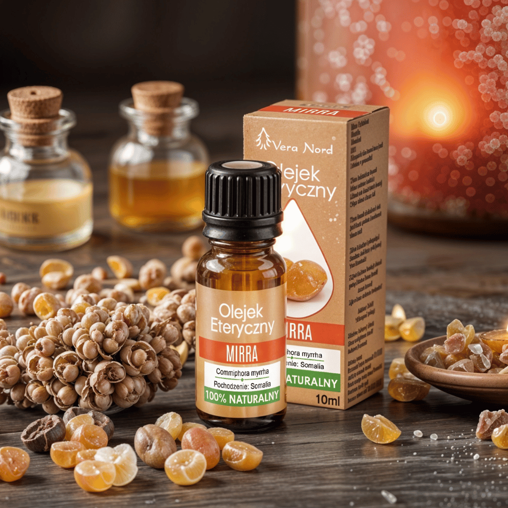 100% Naturalny Olejek Eteryczny – Mirra (Vera Nord, 10 ml) — miniatura 6