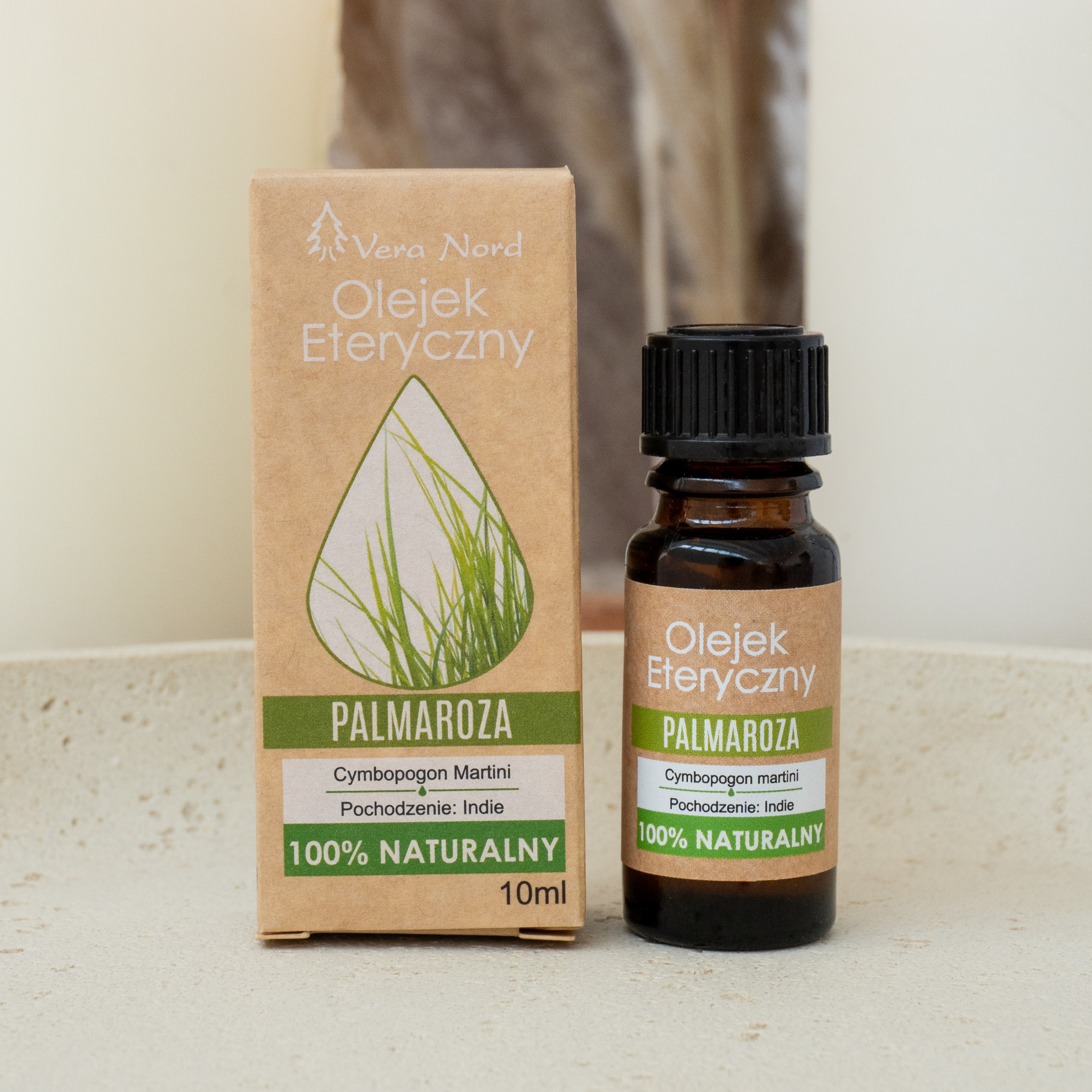 100% Naturalny Olejek Eteryczny – Palmaroza (Vera Nord, 10 ml) — miniatura 4