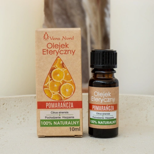 100% Naturalny Olejek Eteryczny – Pomarańcza Słodka (Vera Nord, 10 ml) — miniatura 4