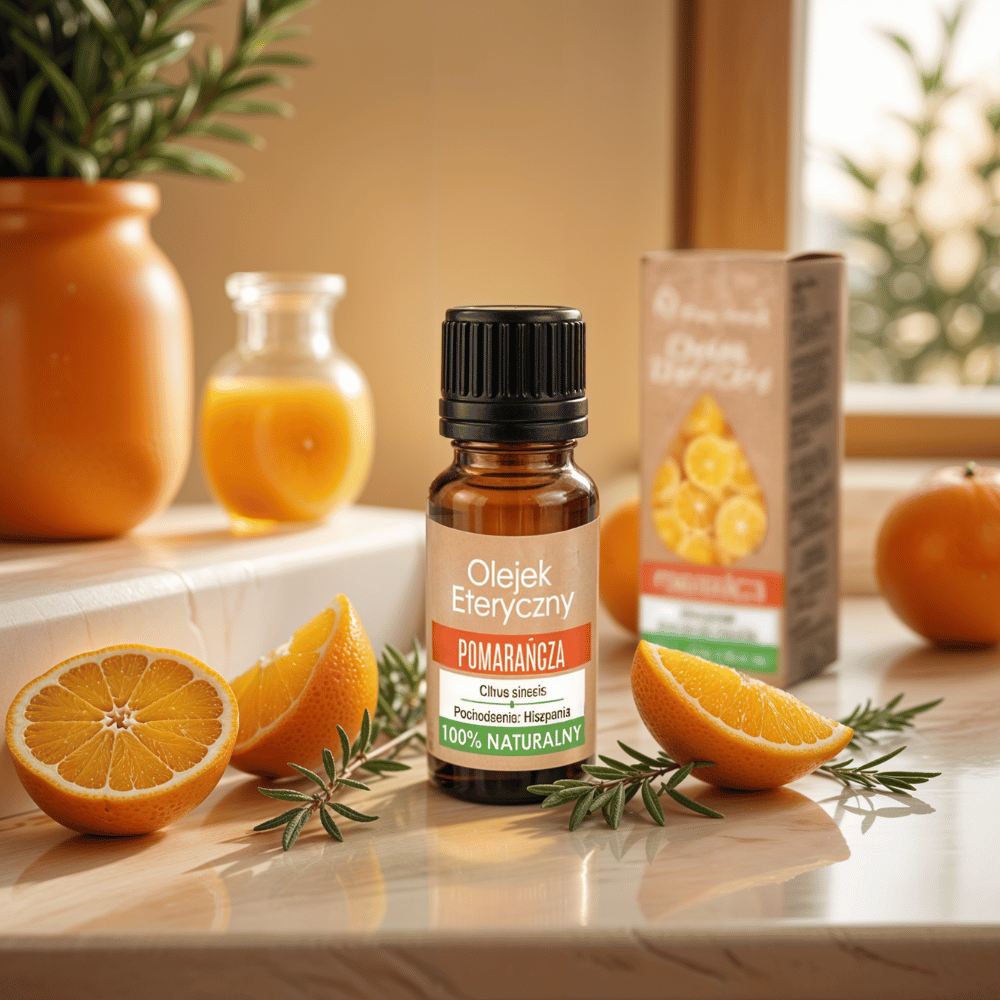 100% Naturalny Olejek Eteryczny – Pomarańcza Słodka (Vera Nord, 10 ml) — miniatura 5