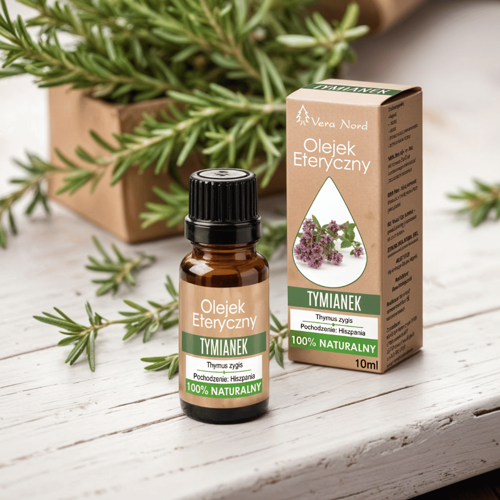 100% Naturalny Olejek Eteryczny – Tymianek (Vera Nord, 10 ml) — miniatura 4