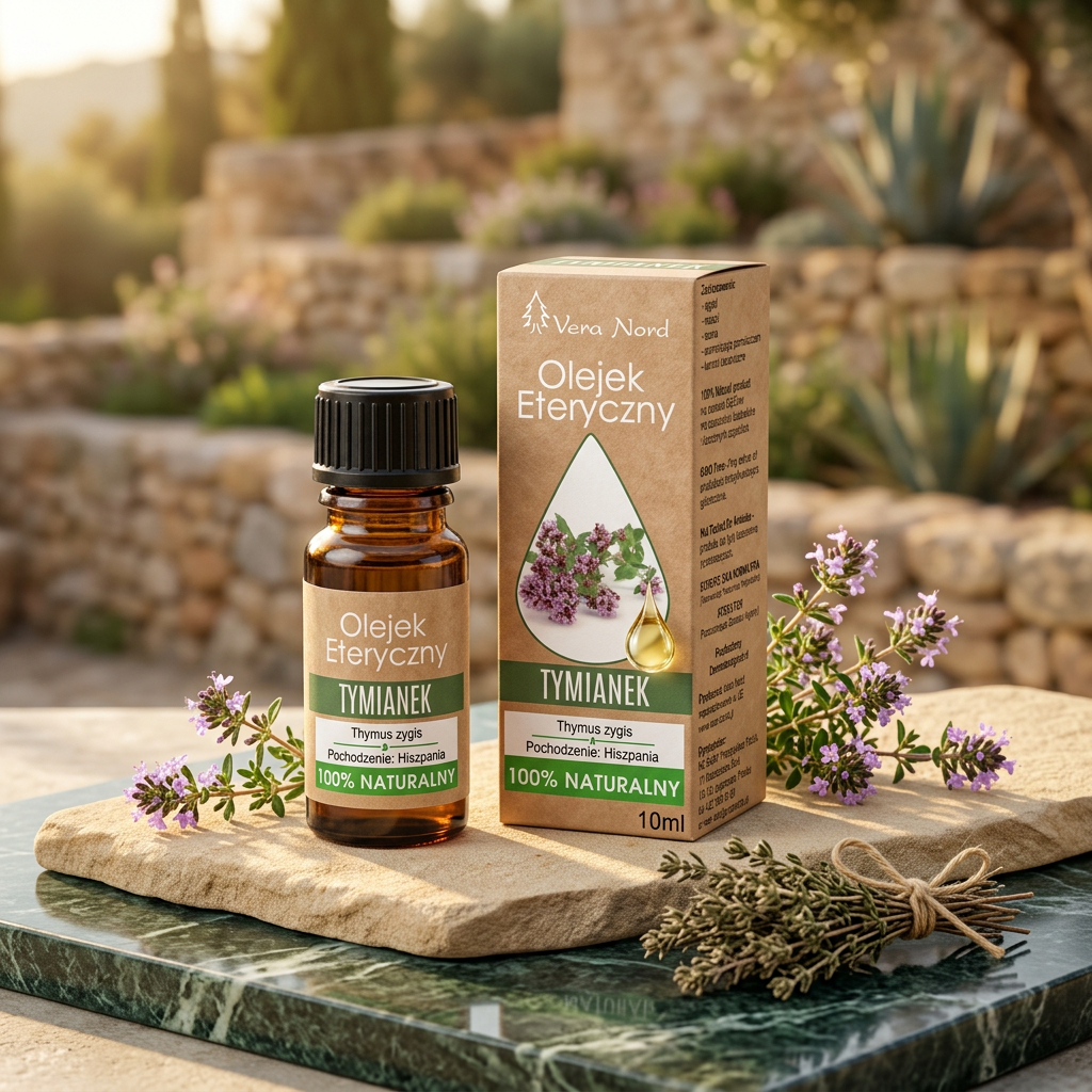 100% Naturalny Olejek Eteryczny – Tymianek (Vera Nord, 10 ml) — miniatura 5