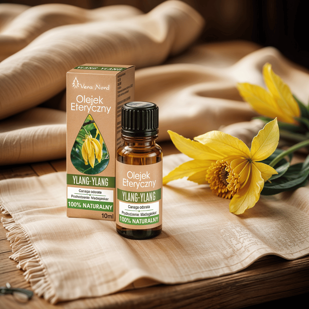 100% Naturalny Olejek Eteryczny – Ylang-Ylang (Vera Nord, 10 ml) — miniatura 5