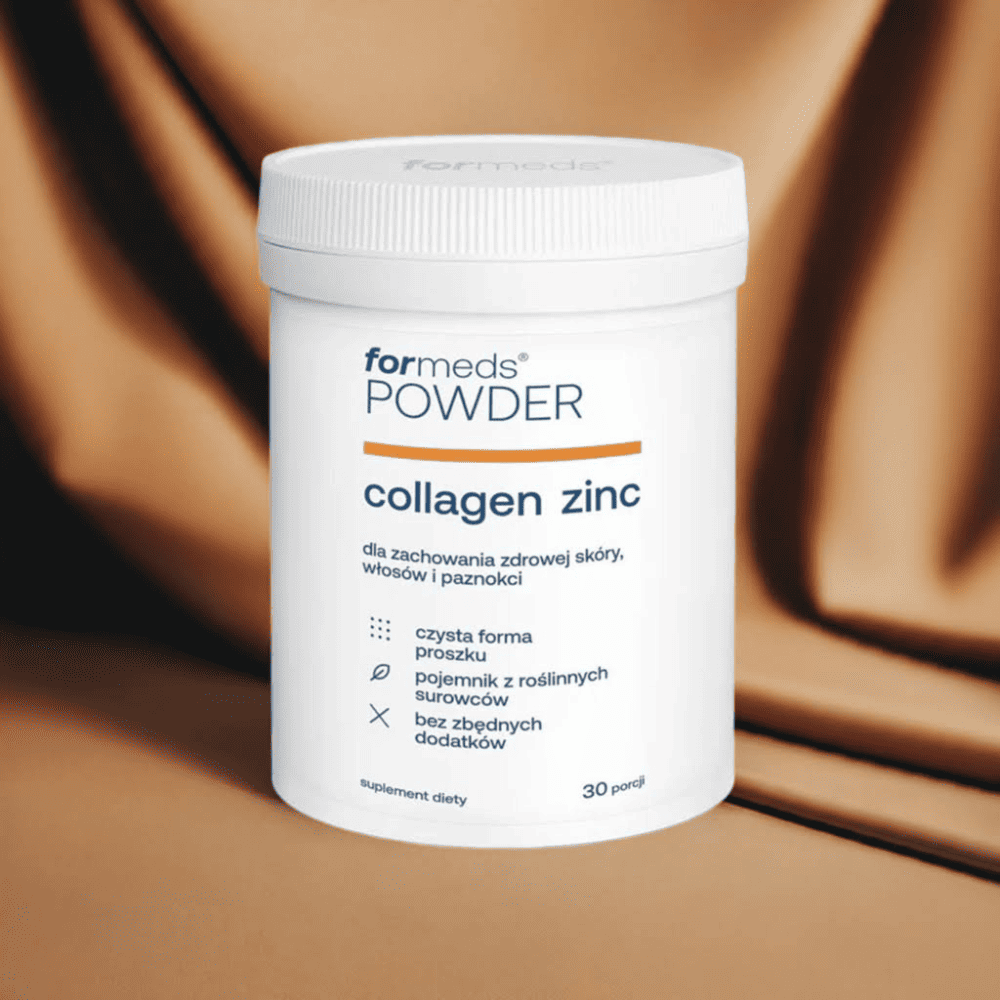 ForMeds Powder Collagen Zinc Kolagen z Cynkiem proszek – 30 porcji (156 g) — miniatura 3