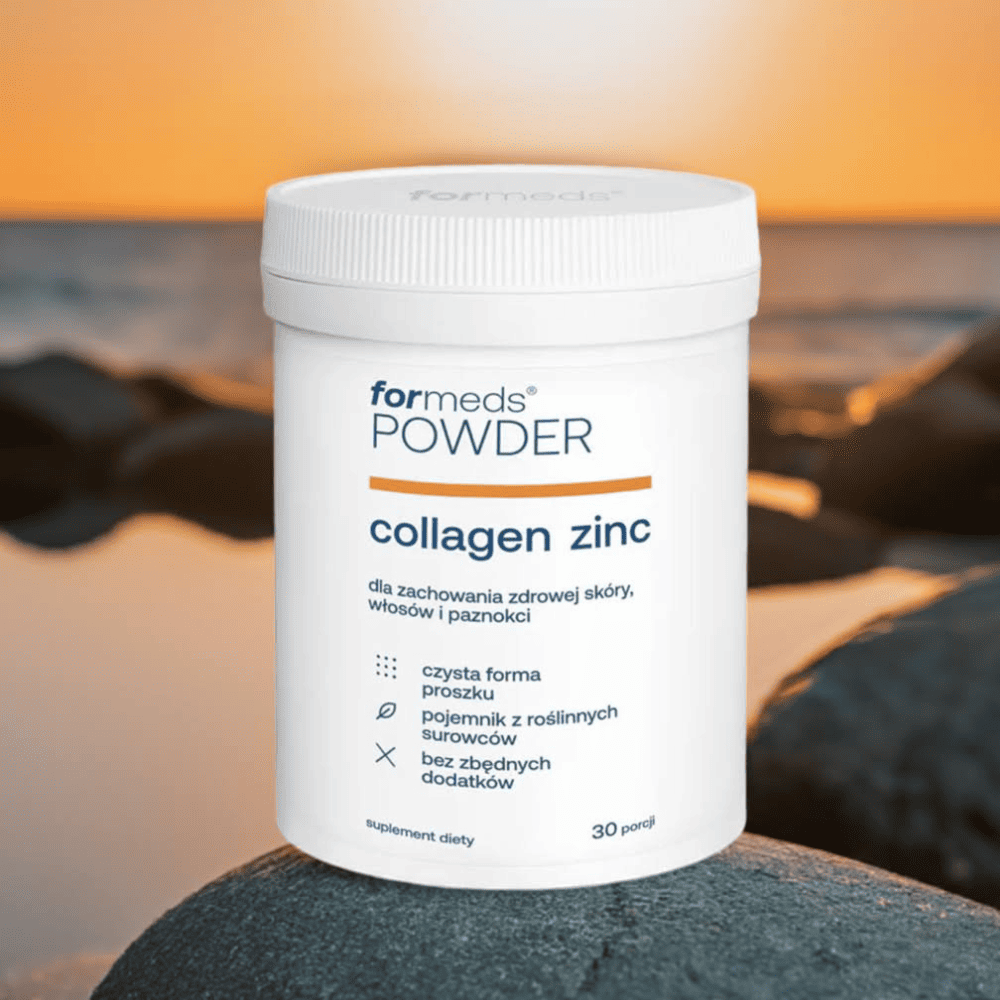 ForMeds Powder Collagen Zinc Kolagen z Cynkiem proszek – 30 porcji (156 g) — miniatura 5