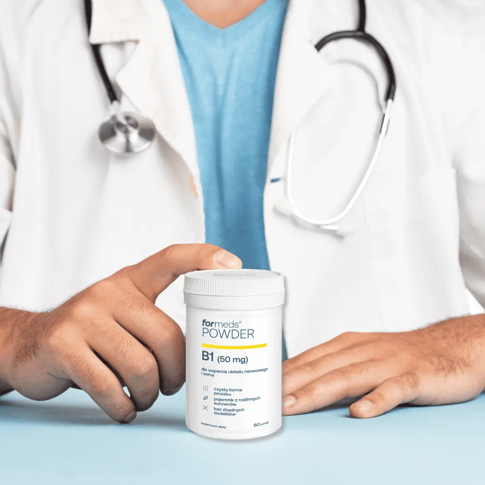 ForMeds Powder B1 Witamina B1 Tiamina 50 mg proszek – 60 porcji (48 g) — miniatura 3